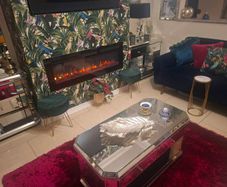 Mirrored livingroom furniture
