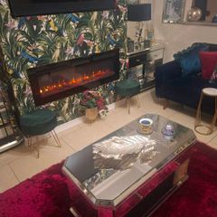 Mirrored livingroom furniture