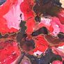 Large Contemporary Framed Abstract Floral Painting Statement Wall Art Image 3