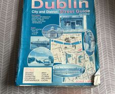 Dublin street map and tourist guide