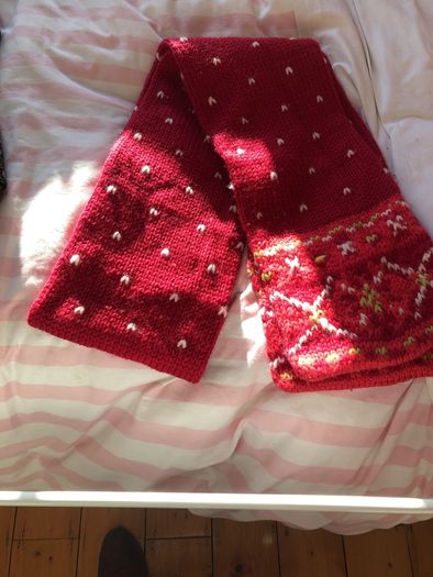 Jack Willis winter wooden scarf
