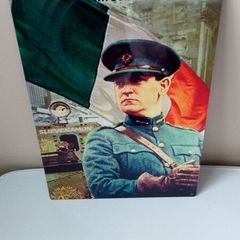 General Michael Collins tin metal sign ( POST INCLUDED )