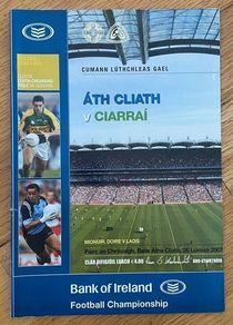 2007 Kerry v Dublin - GAA All-Ireland Senior Football Championship Semi Final Programme
