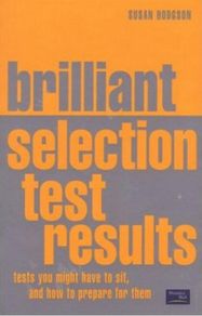 Brilliant Selection Test Results Book Susan Hodgson