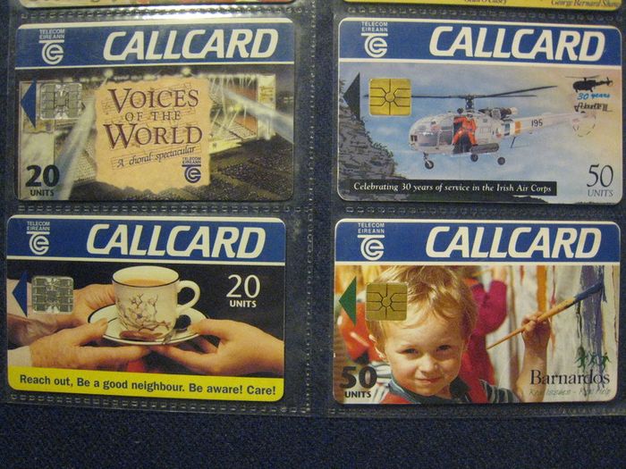 CALLCARDS - Fantastic Collection incl rare & test