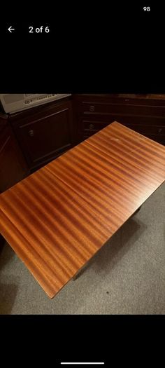 vintage style art deco coffee table