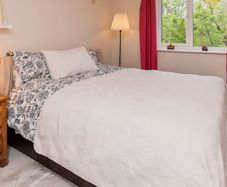 Ikea king size Brusali bed with storage frame and mattress (optional)