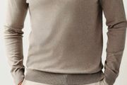 Massimo Dutti Merino Wool Polo Sweater