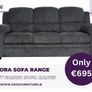 New 3+2 Grey Tora Fabric Sofa Range Image 8