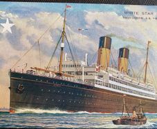 SS Doric post card white star line