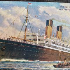 SS Doric post card white star line