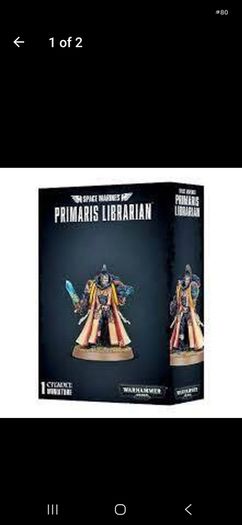 warhammer 40k Primaris Libraian