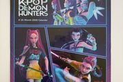 K-Pop Demon Hunters Official 2026 A3 Wall Calendar (New and Sealed)