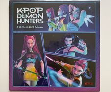 K-Pop Demon Hunters Official 2026 A3 Wall Calendar (New and Sealed)