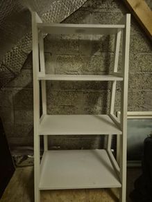 4 Ladder Shelf - White