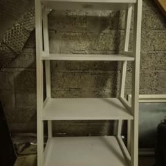 4 Ladder Shelf - White