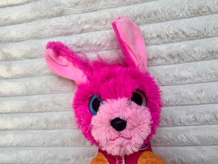 Scruff-A-Luvs Pink Puppy Dog Soft Plush approx. 23 cm. Used Dirty Please see photos