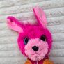 Scruff-A-Luvs Pink Puppy Dog Soft Plush approx. 23 cm. Used Dirty Please see photos Image 6