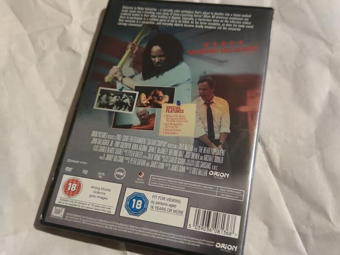 The Belko Experiment Dvd
