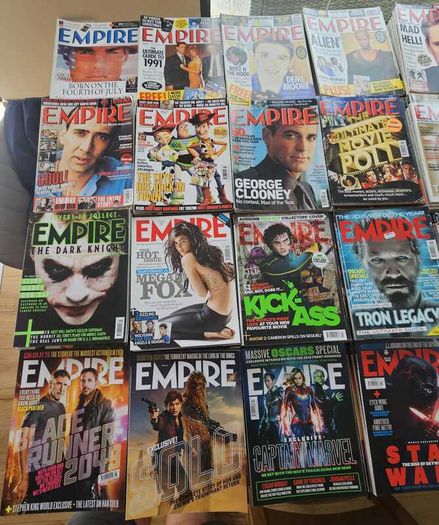 empire magazine issue 1 to 349 30 years of issues