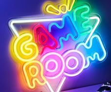 Neon Light Sign LED Gaming Room Decor, Gaming Accessories, Gamer Gift LED Gaming Lights for Desk, Gaming Stuff for Boys Room Setup, Gamer Boys Bedroom Wall Decor, Neon Sign for Wall, Lamp Gifts