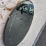 Vintage Art Deco circular etched design 1930s Mirror Image 9
