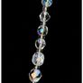 Vintage Aurora Borealis Crystal Bead Necklace Art Deco Bridal Jewellery Image 5