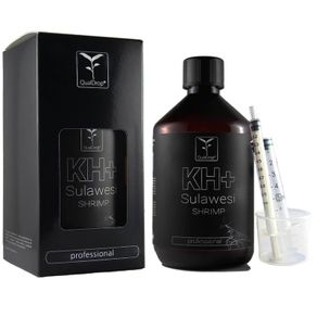 QualDrop KH+ Sulawesi 500ml - KH Mineraliser for RO Water for Sulawesi Shrimp