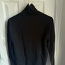 Turtle neck jumper in black Image 2