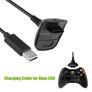 Xbox 360 Wireless Controller Gamepad Black + USB Cable Image 3