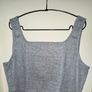 Pep&Co Grey Ribbed Cropped Tank Top Image 2