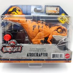 Jurassic World 2021 Antrociraptor Uncaged with Click Tracker HBD53 GYN38 New