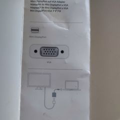mini display port to VGA - original apple adapter