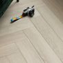 Aspen Oak SPC Vinyl Herringbone Flooring 60x12.5cm Image 3