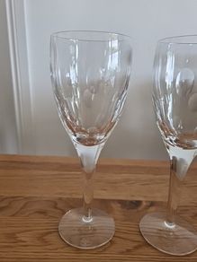 water crystal glasses