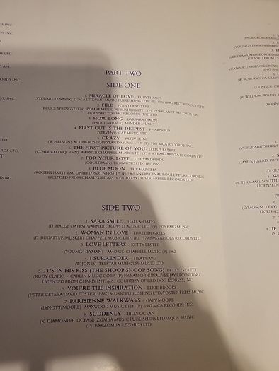 The greatest love 4 vinyl boxset