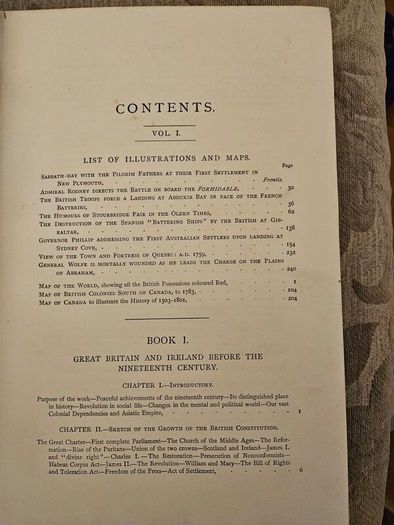 The British Empire In The  X1x Century.  Volume 1 Published By Blackie And Sons Limited.  Large Volume Hardback In Good Condition.  See Photos For Same.
