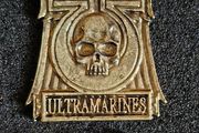 Warhammer, Ultramarines pin badge.