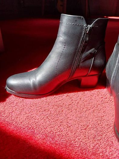 Black ankle boots