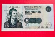 Scotland  5. Pounds   2002   PICK 218d . ( Uncirculated )