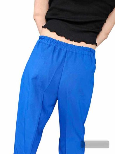 Blue casual bottom trousers S-L