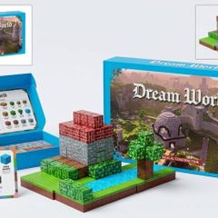 208 Pcs Magnetic Building Block Cubes  Minecraft