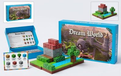 208 Pcs Magnetic Building Block Cubes  Minecraft