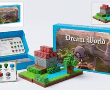 208 Pcs Magnetic Building Block Cubes  Minecraft