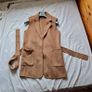 Michael kors belted sleeveless waistcoat Size medium tan wool In excellent condition Image 4