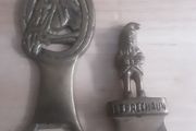 Brass Bottle Opener/2 Brass Bottle Openers both for 12.00euro .. Price Dropped