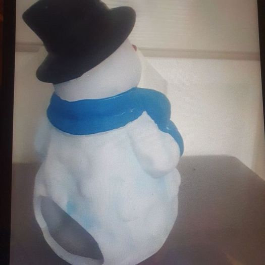 Christmas Snowman Tea Light Holder .. Will Include a Tealight