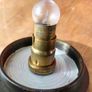 Vintage Brass 12V Automotive Dashboard / Inspection Map Light (Pre-War) Image 4