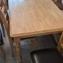 Dinning table with 6 chairs Image 2