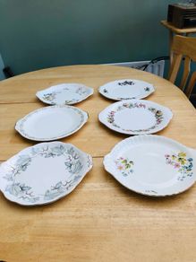 Selection Of Fine Bone China Sandwich Plates